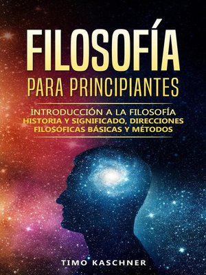cover image of Filosofía para principiantes